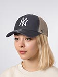 Бейсболка 47 BRAND арт. B-FLGSW17GWP-VNA New York Yankees MLB (синий / серый)